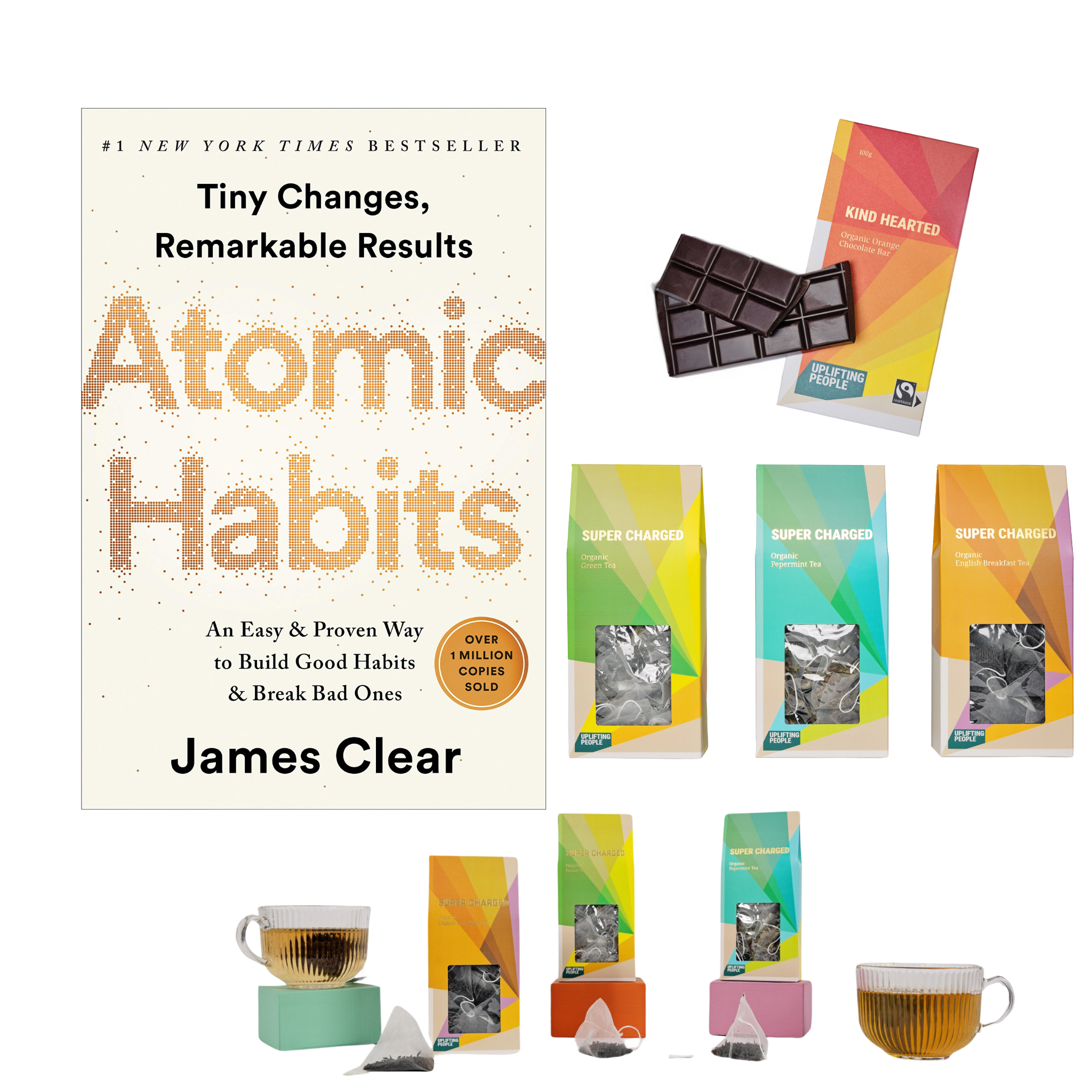 Atomic Habits - Chocolate & Tea Gift Set