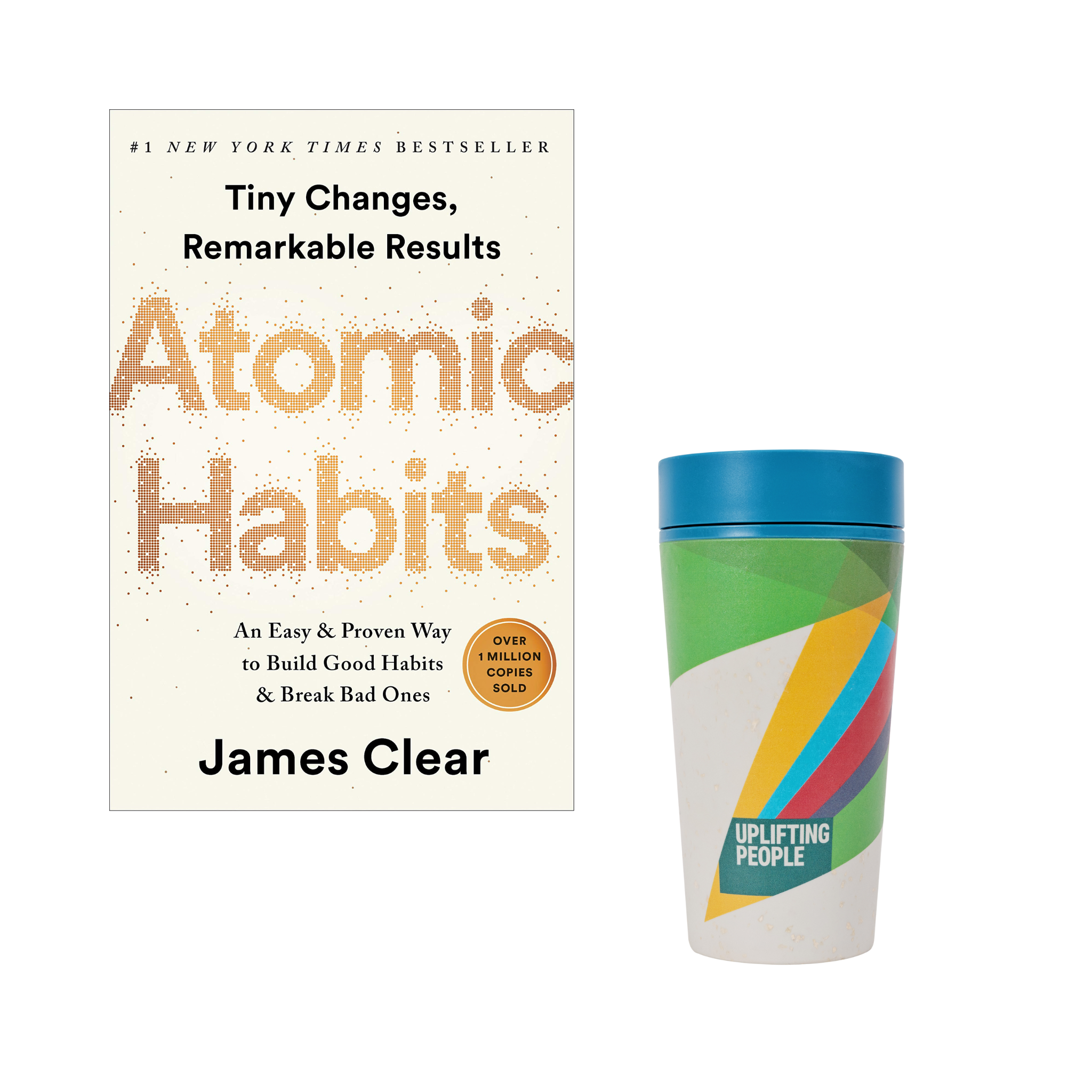 Atomic Habits & Travel Mug Gift Set - Brand New for 2025!