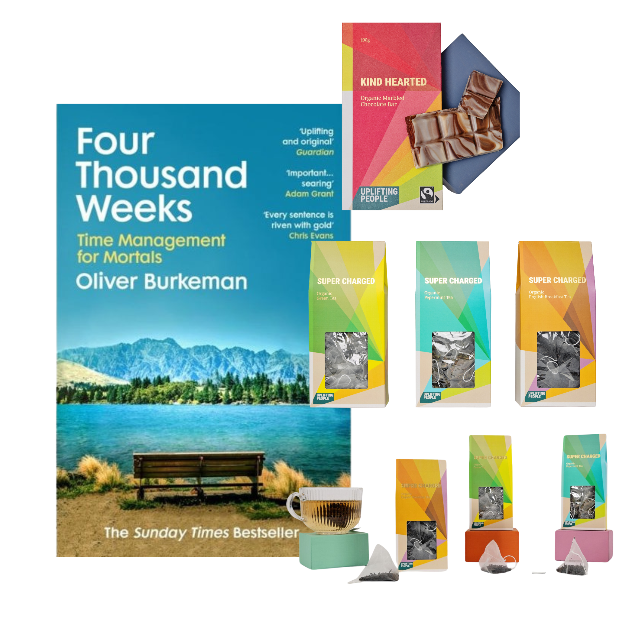 Four Thousand Weeks - Bumper Chocolate & Tea Gift Set