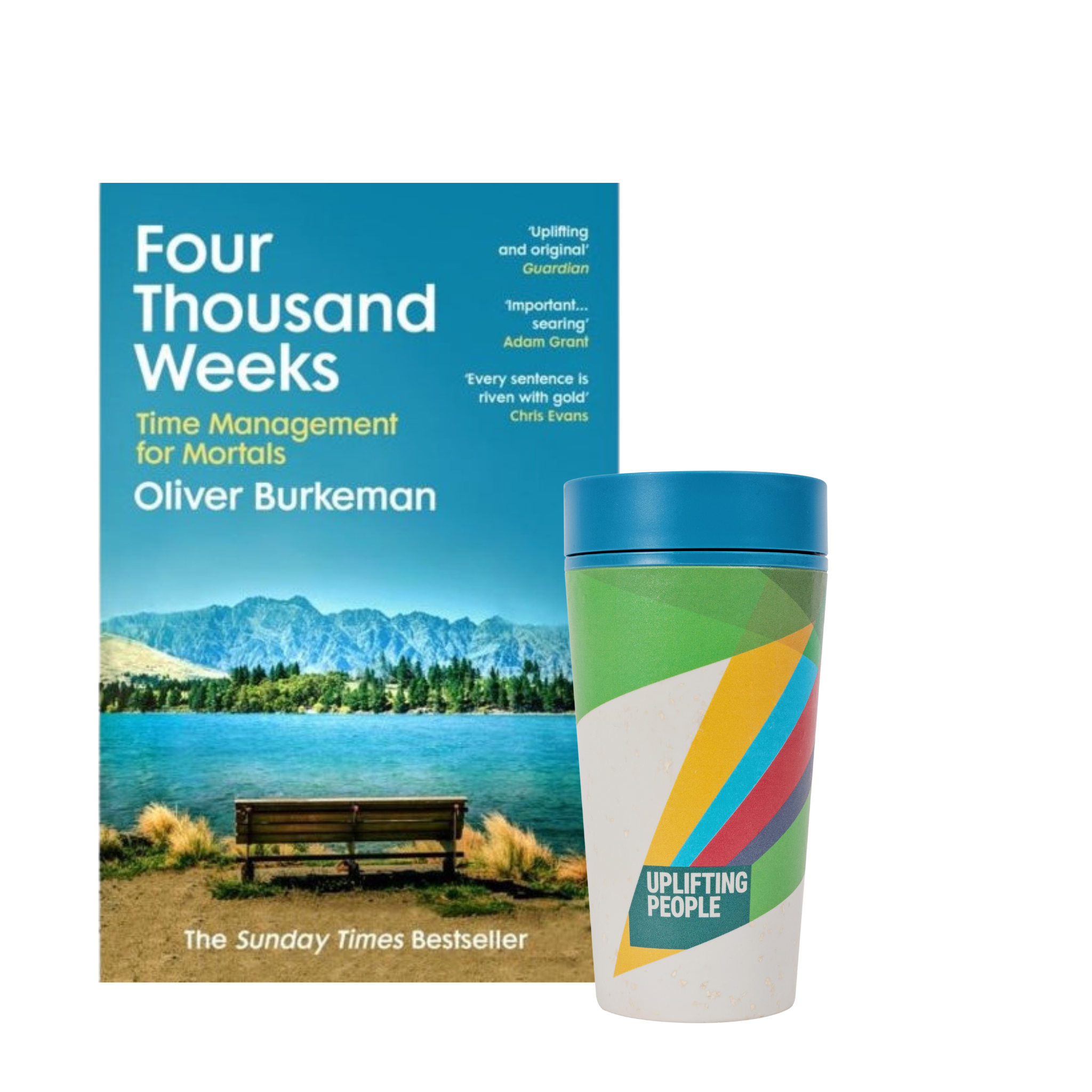 Four Thousand Weeks & Travel Mug Gift Set